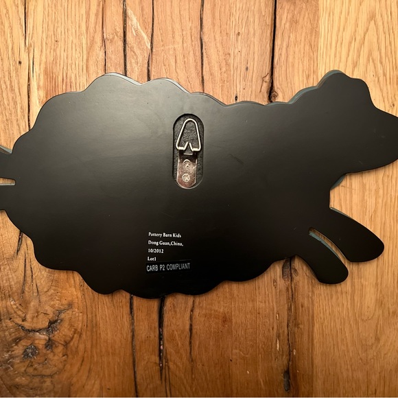 Pottery Barn Kids. Small "baby lamb" mirror. Excellent condition. - Picture 5 of 9